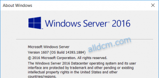 Windows Server 2016 & Windows Server 2016 Updated (02/2018)