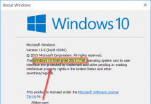 Windows 10 Enterprise 2015 LTSB Version 1507 (OS Build 10240)