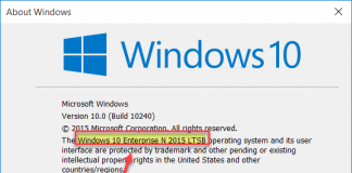 Windows 10 Enterprise N 2015 LTSB Version 1507 (OS Build 10240)
