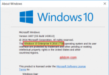 Windows 10 Enterprise N 2016 LTSB Version 1607 (OS Build 14393.0)