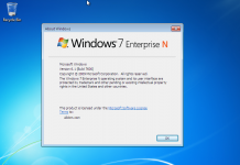Windows 7 Enterprise N (OS Build 7600.16385)