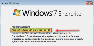Windows 7 Enterprise Service Pack 1 (OS Build 7601.17514)