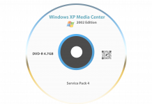 Windows XP Media Center Edition 2002 Service Pack 4 (SP4)