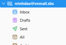 CÀI ĐẶT DOVECOT IMAP SERVER TRÊN UBUNTU SERVER 24.04 LTS.